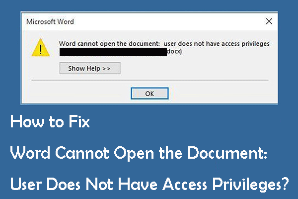 check the file permissions for the document or drive mac word 2016